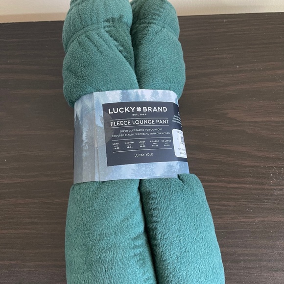 NWT Lucky Brand Fleece Men's Pants - Picture 7 of 9